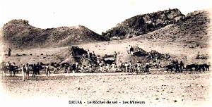 Djelfa - Rocher de Sel - Mineurs
